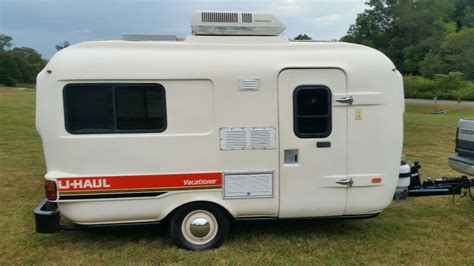 Only weighs 1,320 lbs so you can pull it with almost anything including a Subaru or small crossover SUV. . 1985 uhaul camper for sale